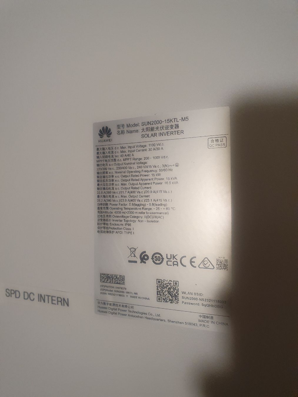 Huawei Inverter: Wechselrichter Huawei SUN2000-15KTL-M5 – Usato da Bauma venduto da mrjdonkey2 1