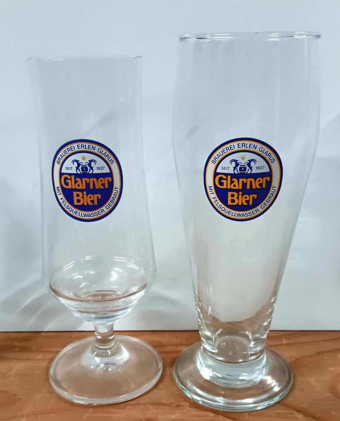 Bicchieri: 6 Bierglas Bier Brauerei Erlen Glarus – Usato da Lichtensteig venduto da B-B-Bier 2