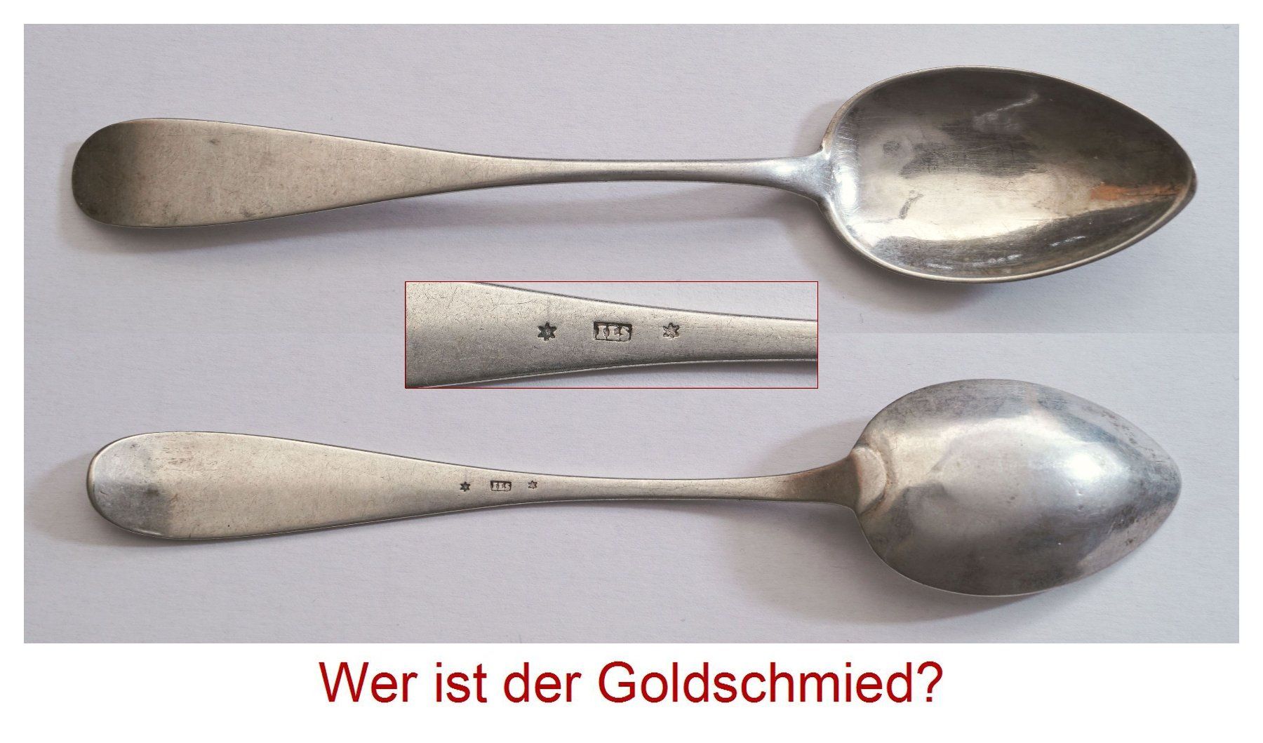 Cucchiai: Wer ist der Goldschmied ILS – Usato da Flamatt venduto da samowarow