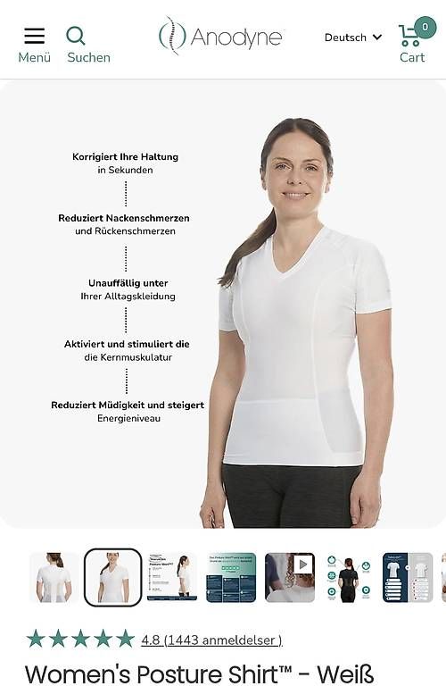 T-shirts: Woman Posture Shirt Gr. M – D'occasion à Olten par L-a-r-a
