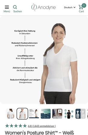 Woman Posture Shirt Gr. M