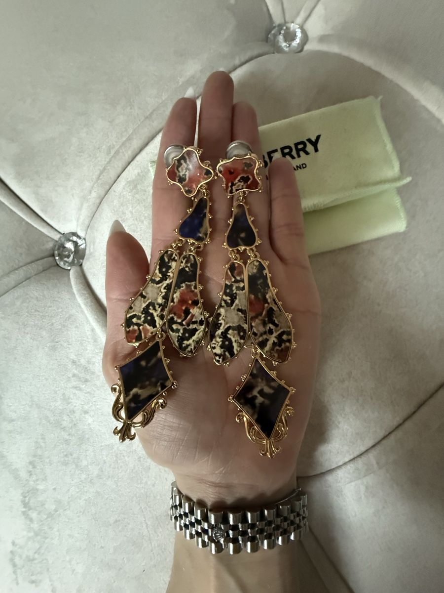 Burberry Ohrringe & -stecker: BURBERRY OHREN CLIPS NP: 650€ – Neu und originalverpackt aus Buchs ZH von KittyInStyle 2