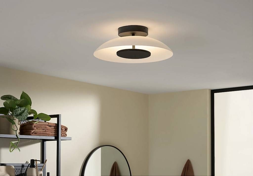 Lampadari & plafoniere: Plafonnier LED noir et blanc commande spéciale – Usato da Carouge GE venduto da Ikle00 2