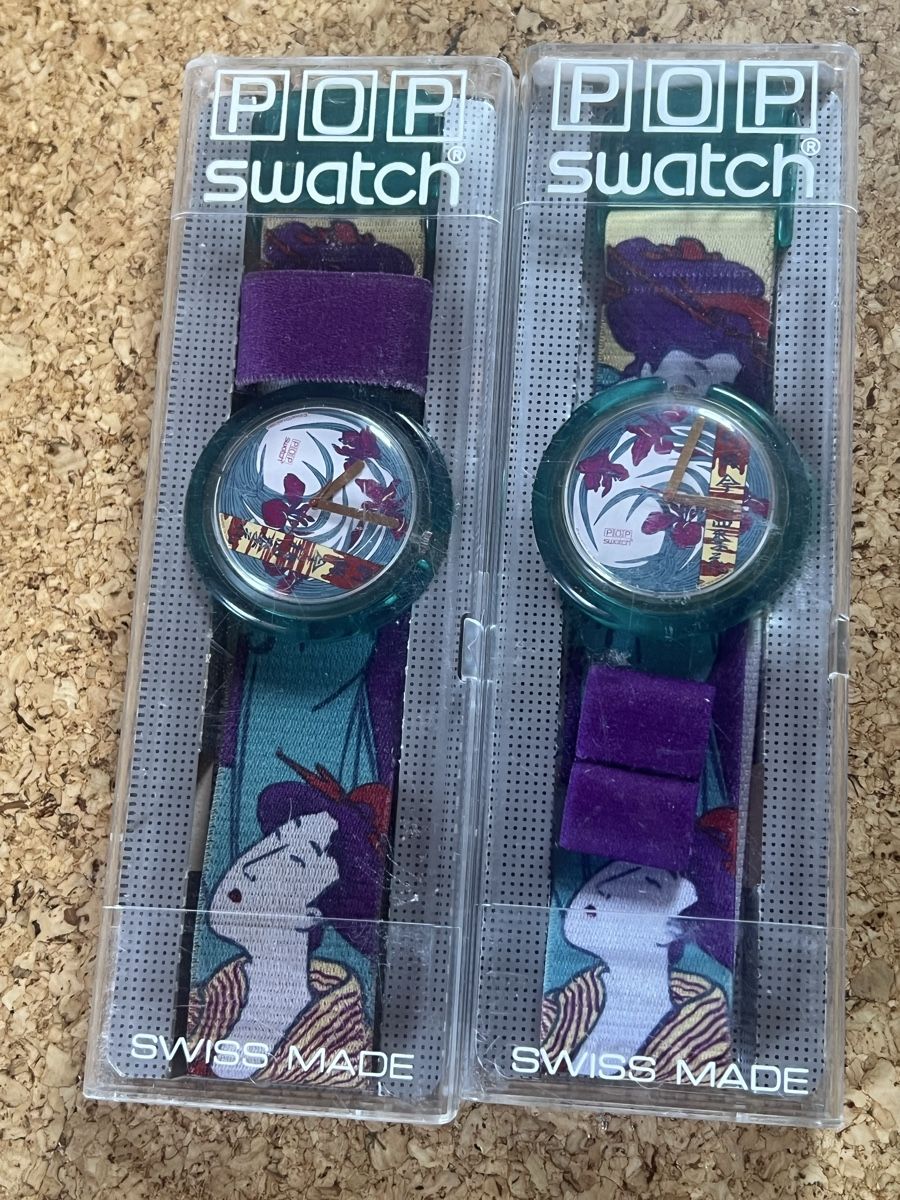Swatch Montres: Pop Swatch Geisha ( 2stk) – D'occasion à Basel par bellespirit