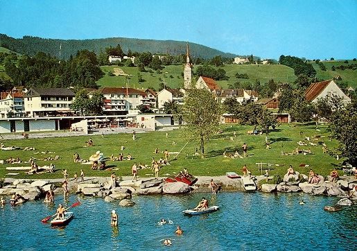 Ansichtskarten: OBERÄGERI Standbad – Gebraucht aus Jona von philajona