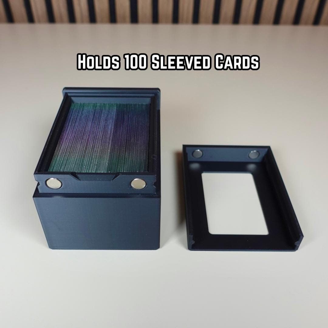 Cartes: Deck Box – Magnetischer Schiebe-Tresor – Neuf avec emballage d'origine à Dietikon par You_Want_We_Print 3