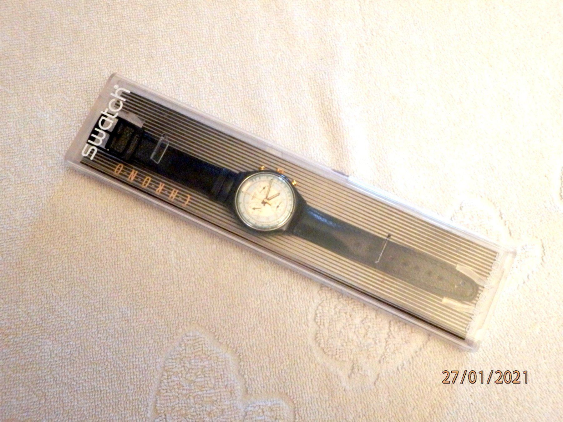 Orologi: Swatch, Chronograph, 37mm, 1991 neuw. – Usato da Ueberstorf venduto da dinbau 1