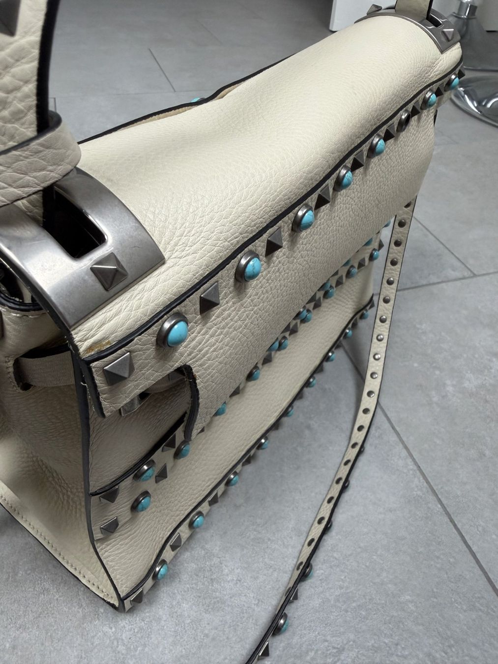 Valentino Taschen für Damen: Valentino Garavani SS 2016 My Rockstud Top Handle Bag – Gebraucht aus Biel/Bienne von sami0788480082 8