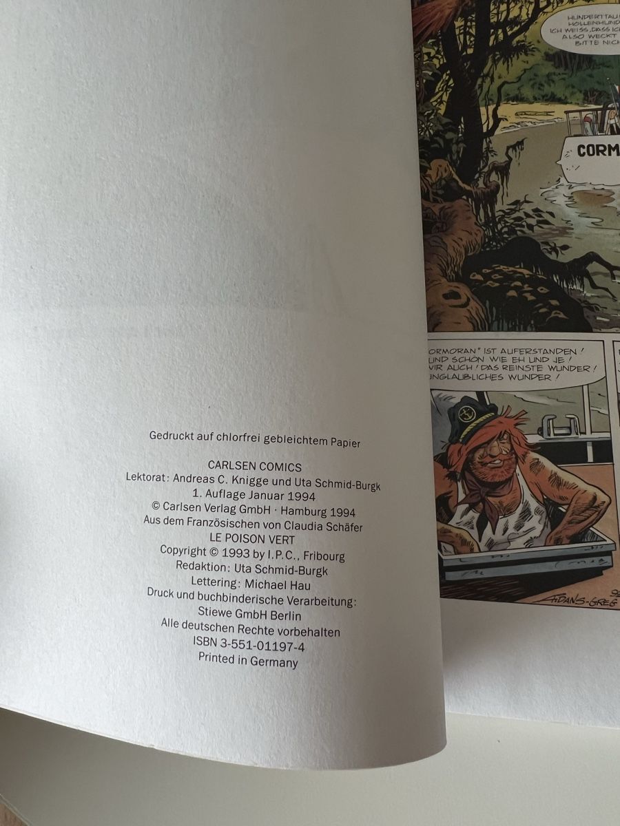 Fumetti: Andy Morgan - Grünes Gift - Comic - Top Zustand! – Usato da Neuhaus SG venduto da Tanjach 1