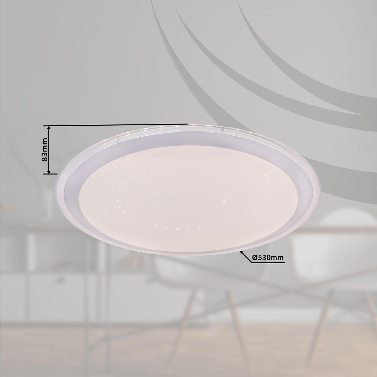 Kronleuchter & Deckenlampen: Smart Home LED Deckenleuchte, 53 cm Ø – Neu (gemäss Beschreibung) aus Kreuzlingen von Smart-Light 3