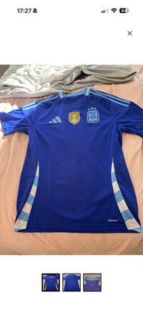 Maillot Argentine Adidas bleu taille M état neuf