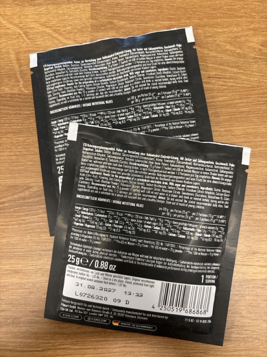 Esn Aliments & Spécialités: 2x 25g Beutel Hydroload von ESN – Neuf avec emballage d'origine à Wetzikon ZH par ger_yvd6 1