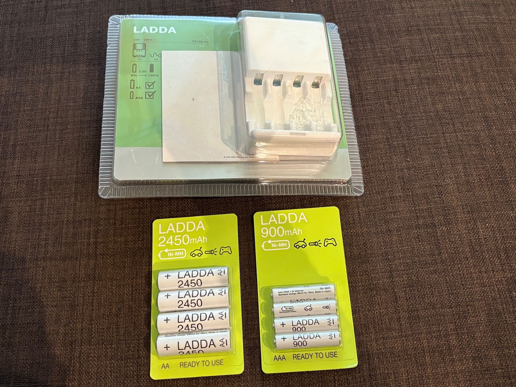 Ikea Accus & piles: Batterien-Ladegerät inkl. Batterien – Neuf avec emballage d'origine à Grenchen par SweetiesCH