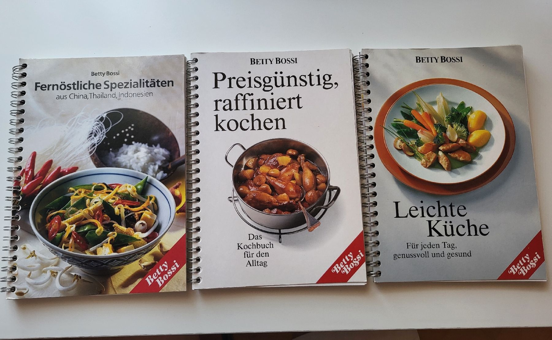 Bücher: 3 Betty Bossi Kochbücher – Gebraucht aus Birmenstorf AG von Cjl