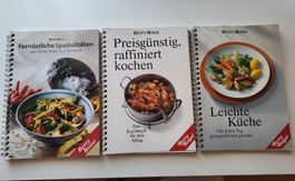 3 Betty Bossi Kochbücher