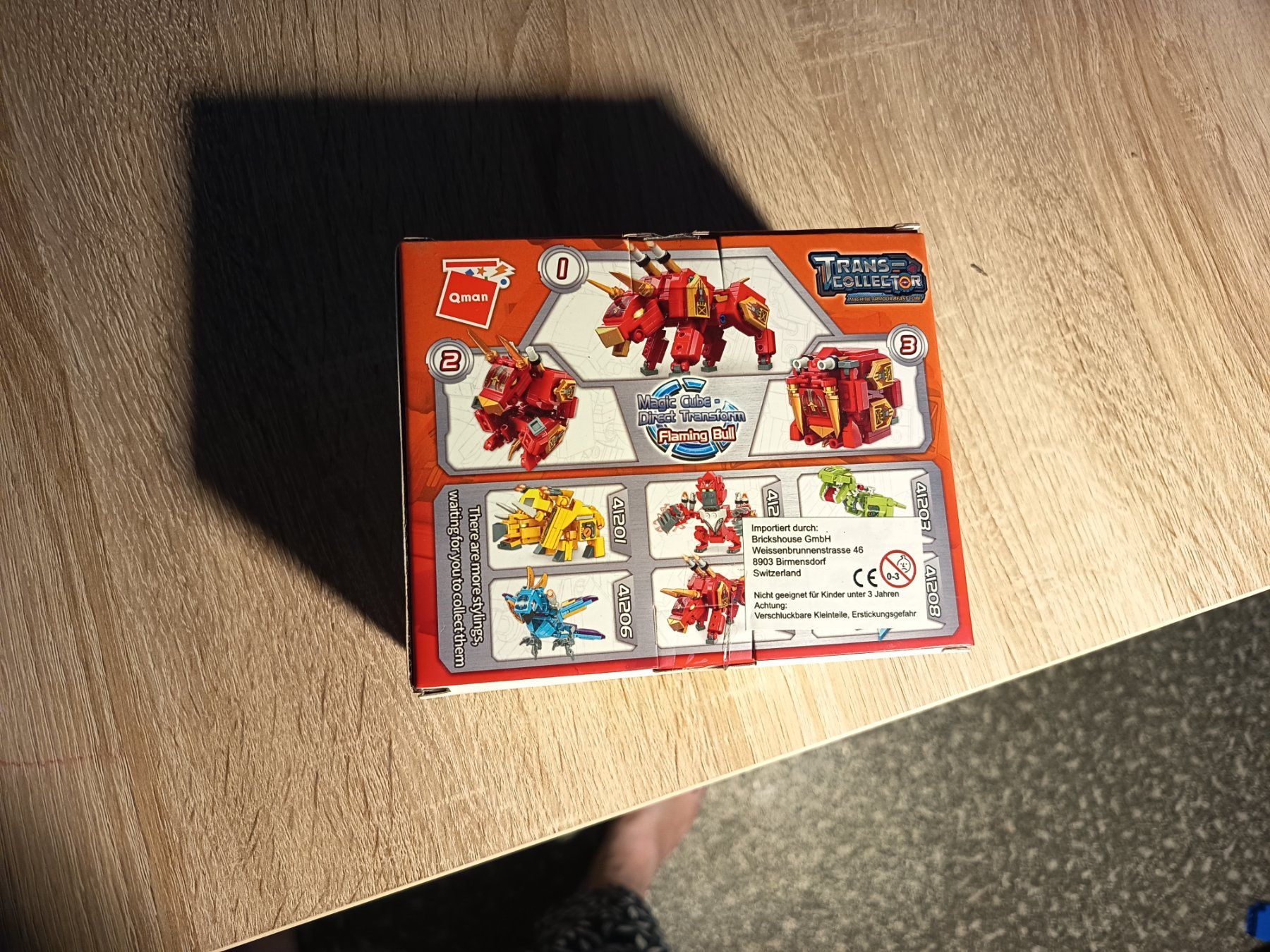 Kit di costruzioni: Qman Trans Collector Magic Cube Flaming Bull neu – Nuovo e nell'imballaggio originale da Fulenbach venduto da ana_tp7h 1