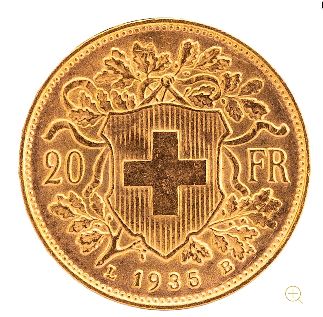 Toutes les monnaies: Goldvreneli 20 FR. – Neuf (Voir description) à Wohlen AG par Maewa-Gold