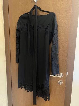 DVF silk lace dress