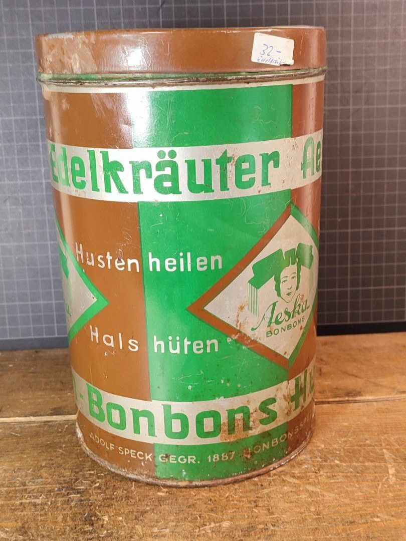 Barattoli: Wunderschöne Alte Blechdose 25cm HOCH von AESKA  – Usato da Gelterkinden venduto da MYSTOREFORYOU4460 1