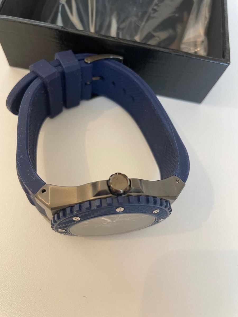 Guess Uhren: Guess Herrenuhr Chronograph Blau mit Box – Neu und originalverpackt aus Basel von Ch2005 7