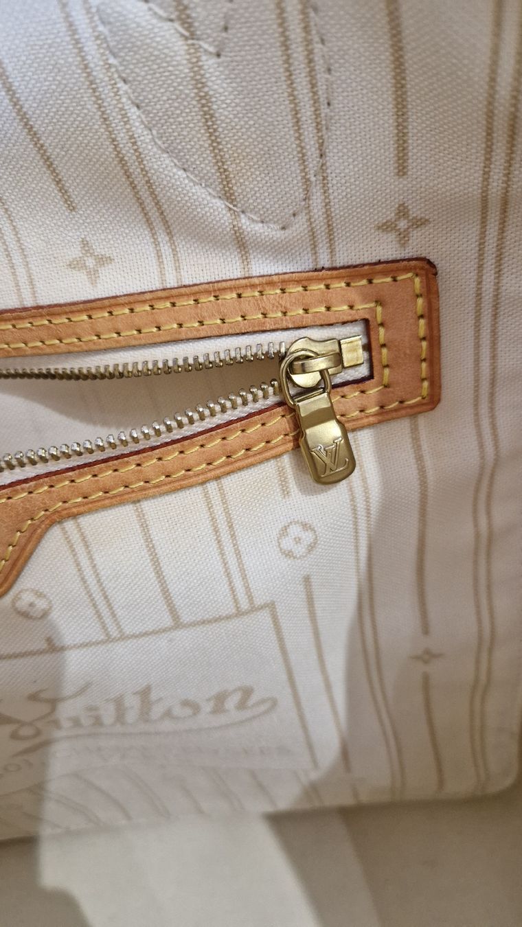 Louis Vuitton Borse da donna: Neverfull Mm Louis vuitton damier azur – Usato da Corteglia venduto da ila_kz6b 5