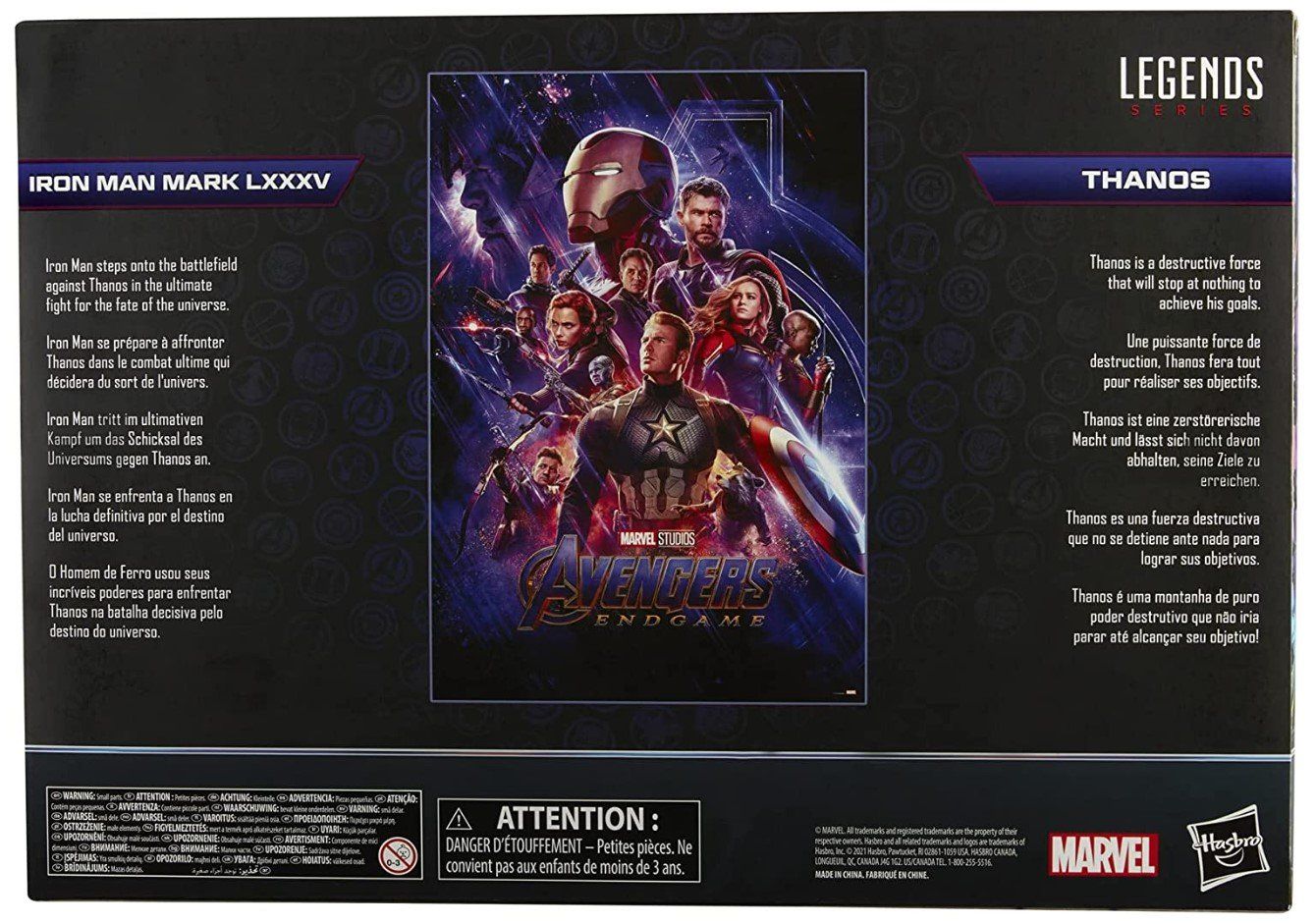 Marvel Statuette: Marvel Legends Series - Iron Man & Thanos – Nuovo e nell'imballaggio originale da Männedorf venduto da Molum 2