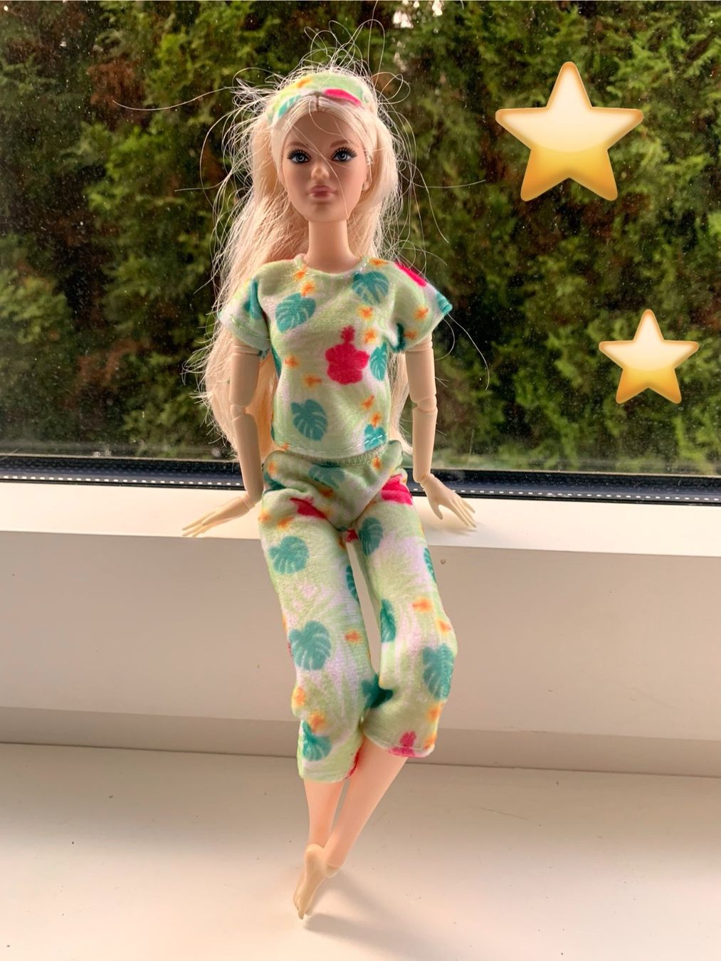 Bambole: BARBIE-PYJAMA MIT SCHLAFMASKE  **NEU** – Nuovo (secondo la descrizione) da Starrkirch-Wil venduto da Evelyne222