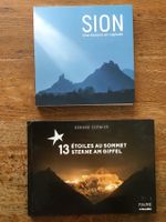 Lot 2 très beaux livres Sion-Valais