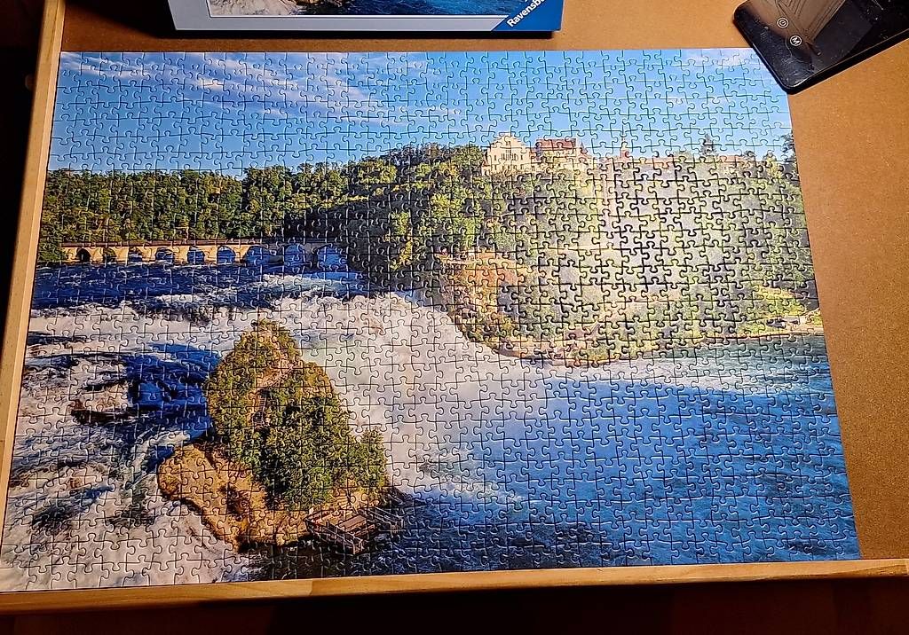 Puzzles: Puzzle 1000 pièces  complet  – Gebraucht aus La Tine von chrystang