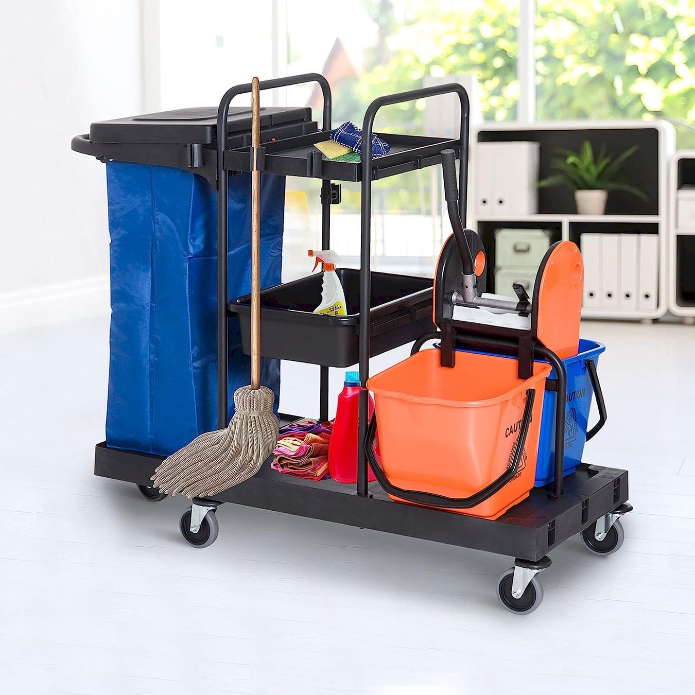 Toutes les machines: HOMCOM Putzwagen – Neuf avec emballage d'origine à Bottighofen par zaap 1