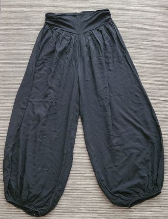 Pumphose Sommerhose Pluderhose Haremshose luftig-leicht/S-M