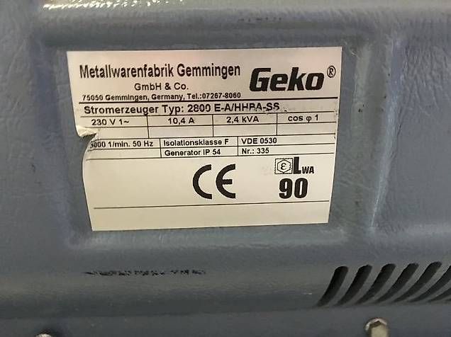 Générateurs de courant: Stromgenerator – D'occasion à Richterswil par inf_sk7m 1