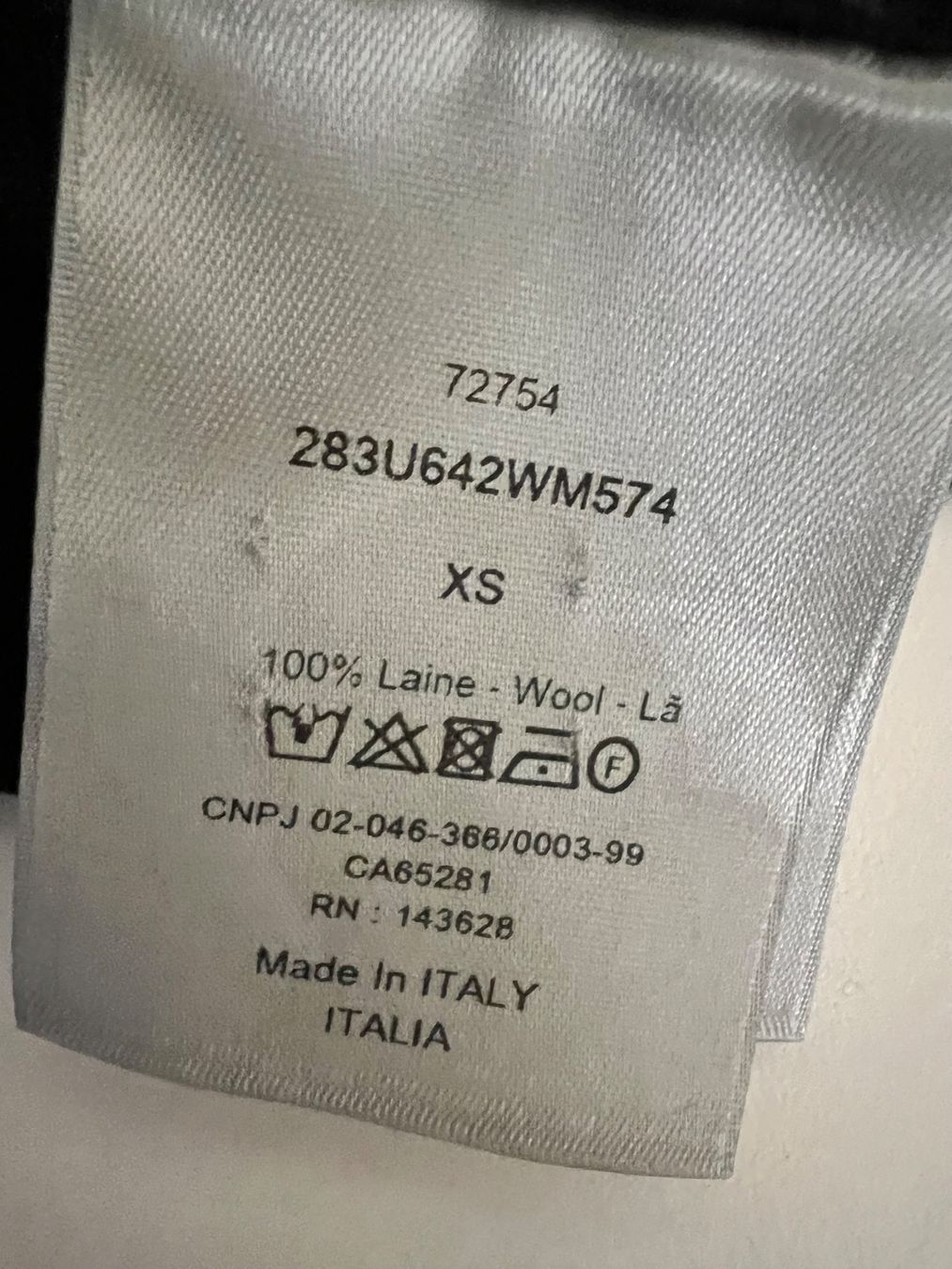 Dior Maglioni & Felpe: Pull fin Christian Dior – Usato da St-Pierre-Clages venduto da ste_xk6p 6