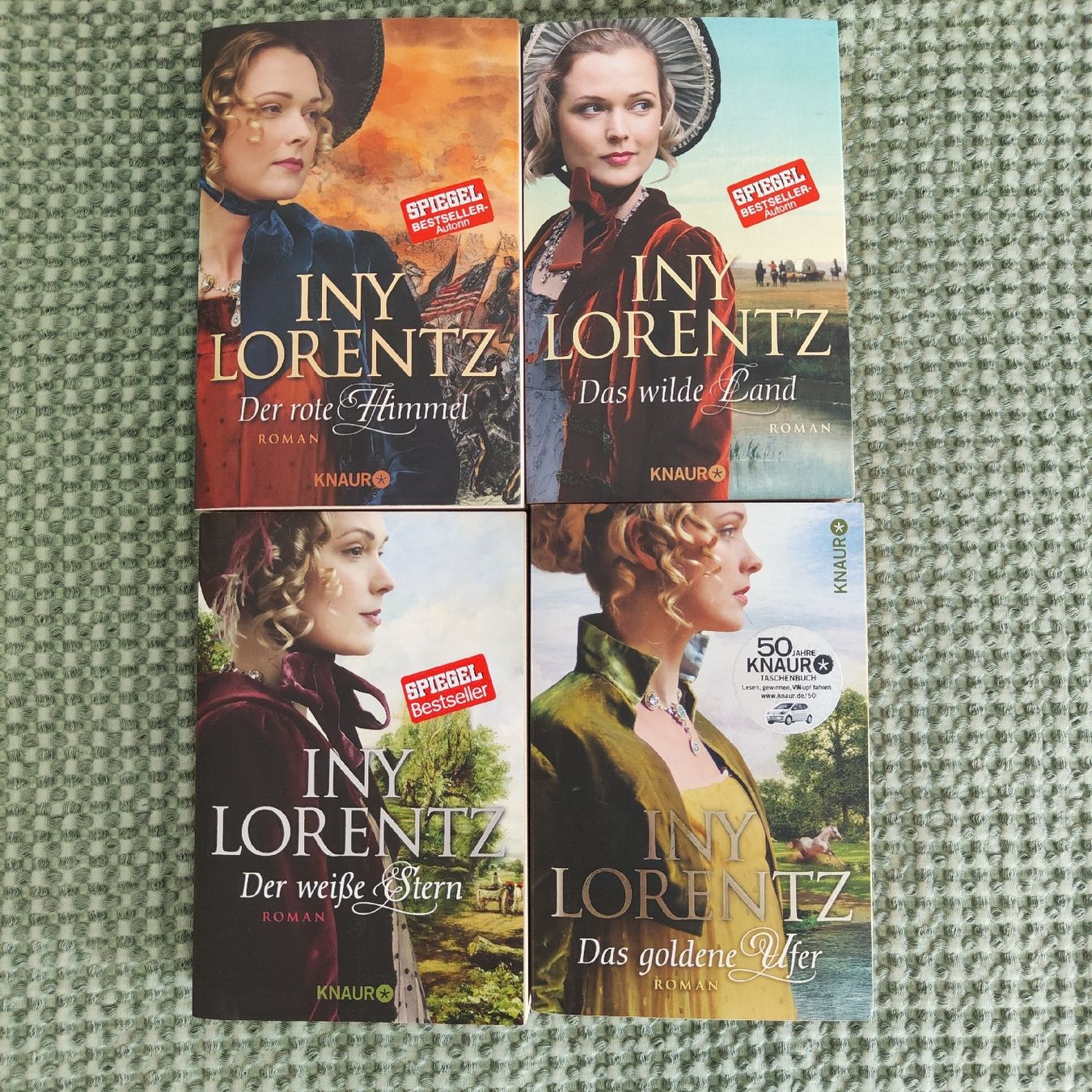 Libri: 4er Auswanderer Buchreihe von Iny Lorentz  – Usato da Aesch ZH venduto da TaniTomy