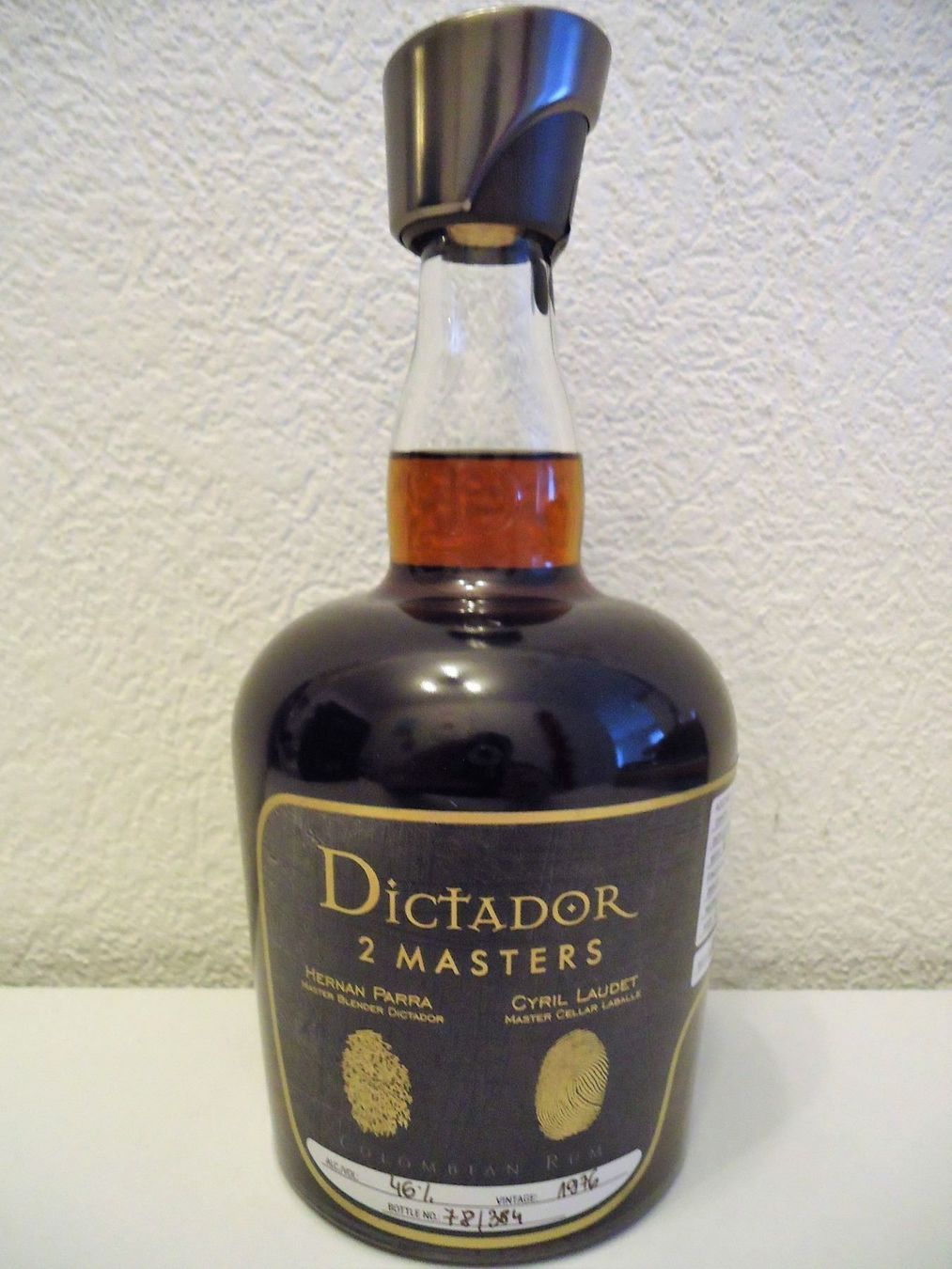 Spirituosen: RUM DICTADOR 2 MASTERS 1976 – Neu und originalverpackt aus Elsau von Rumsammler 1