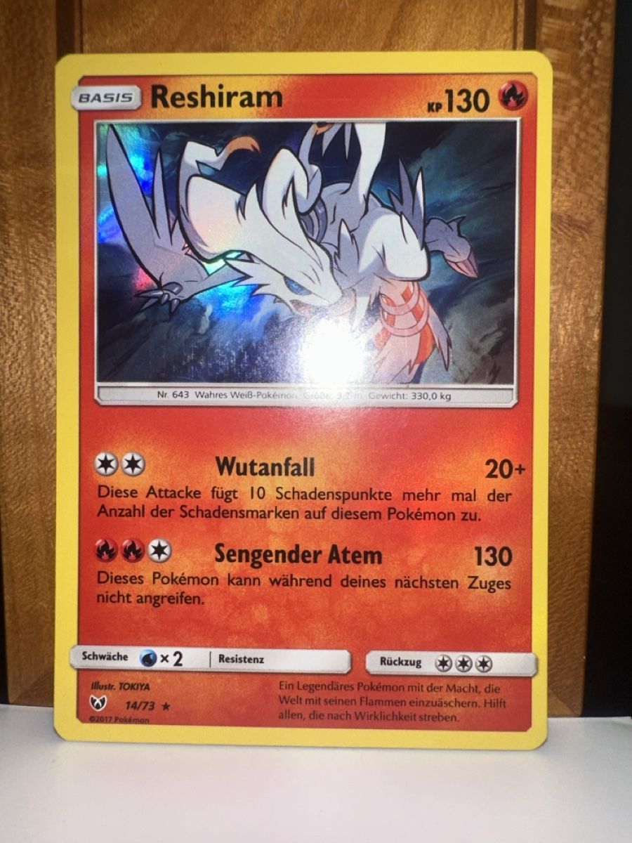 Pokémon Carte collezionabili: POKÉMON / Reshiram / Holo – Usato da Herzogenbuchsee venduto da TCG-High-Quality 2
