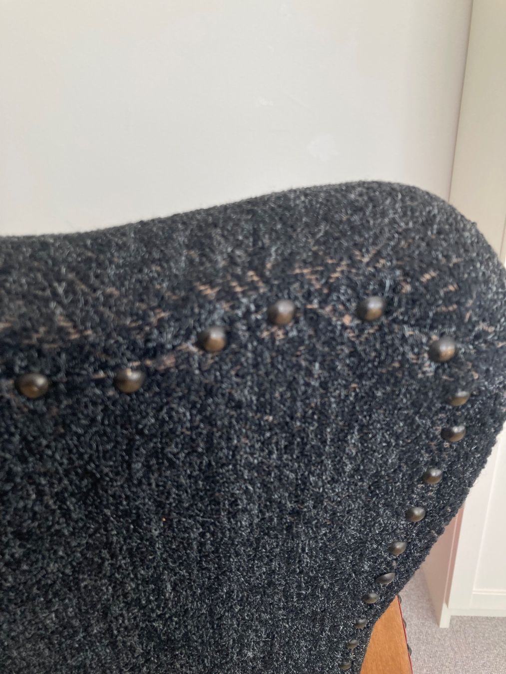 Poltrone: Vintage Sessel schwarz rot – Usato da Zürich venduto da tanteluzie 6