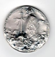 Medaille - Madonna del Sasso von Bertoni Milano