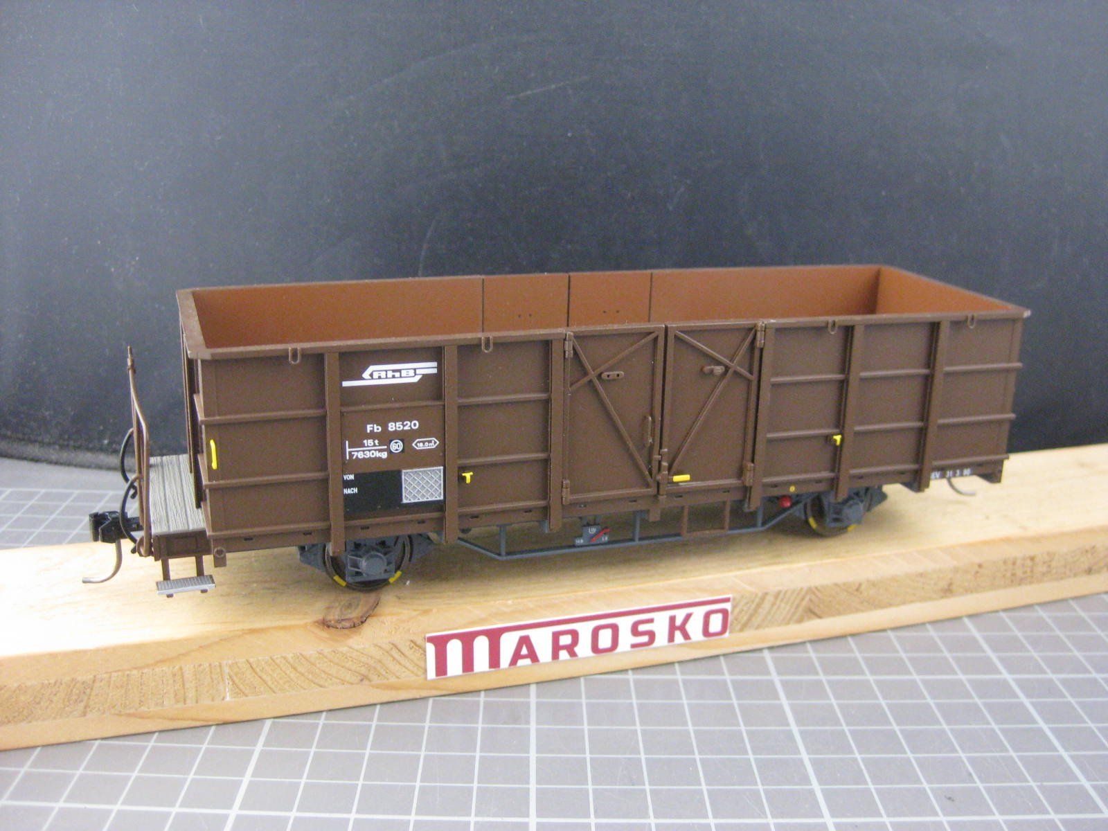 Bemo Modelleisenbahnen: Bemo 9455 110, RhB Fb 8520, mit OVP, neuwertig – Gebraucht aus Malters von Marosko 2