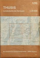 Landeskarte der Schweiz: THUSIS