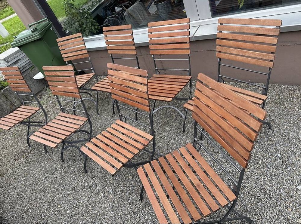 Gastro Terrassen Stuhle Gebraucht