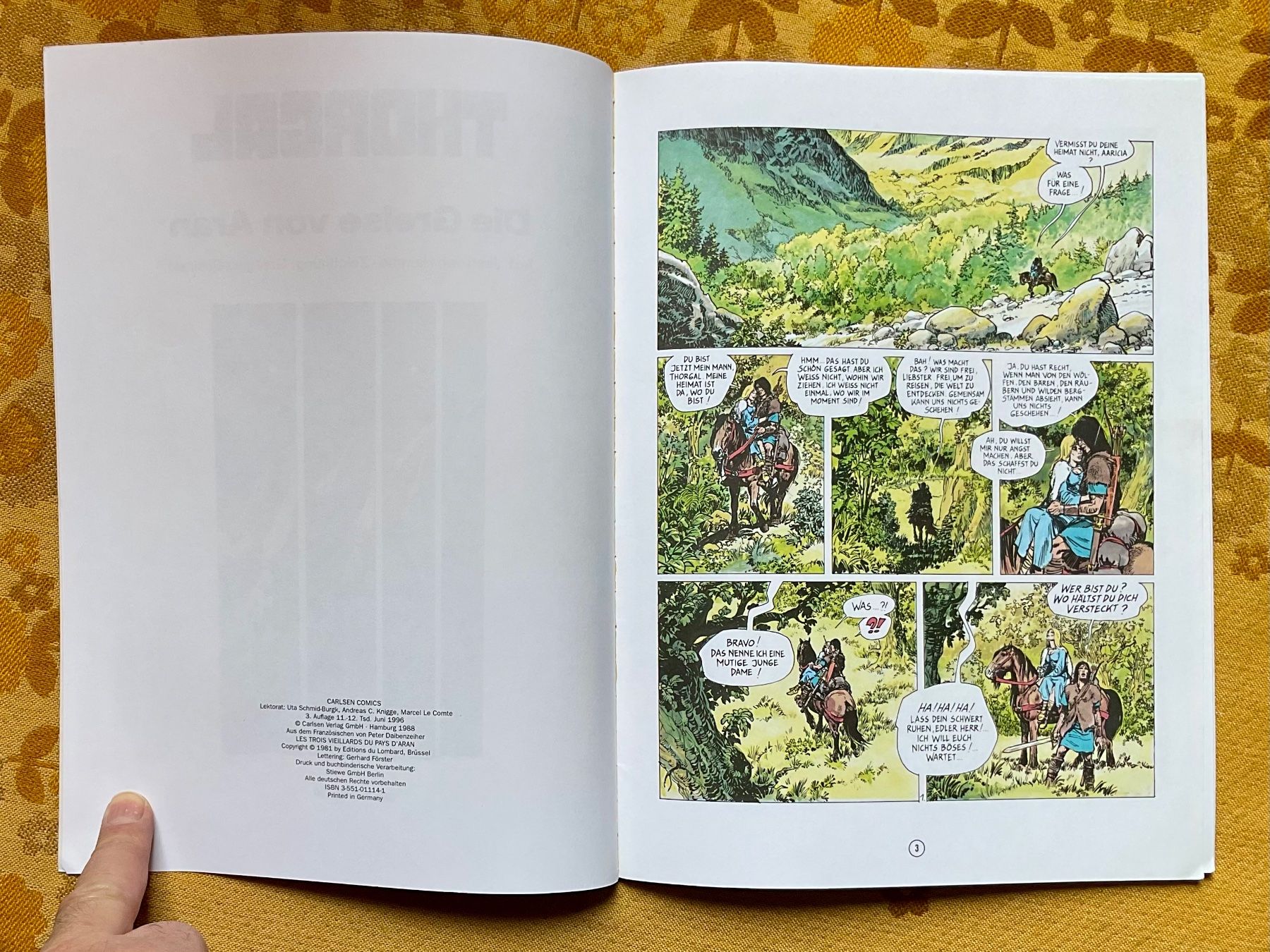 BD: Thorgal Band Nr 4 von 1996 – D'occasion à Endingen par nathan05 3