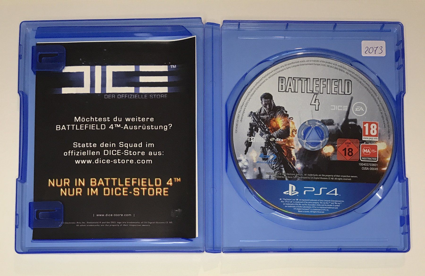 Giochi: PS4 - Battlefield 4 – Usato da Allschwil venduto da Bullach 1
