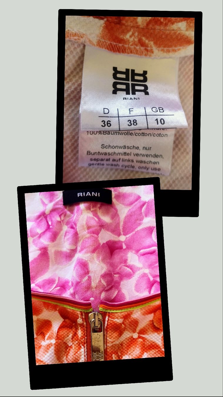 Riani Vestiti: Designer Kleid von RIANI Gr 36 – Nuovo e nell'imballaggio originale da Widnau venduto da Schurlibua 4