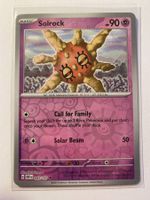 Pokemon Solrock 093/197 Reverse Holo Obsidian Flames EN