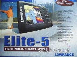 Lowrance Elite-5 Fishfinder/Chartplotter
