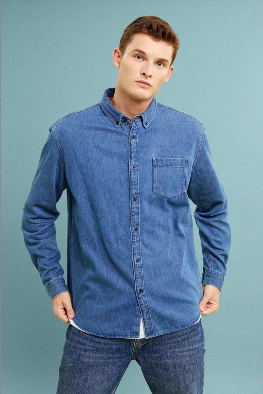 Camicie: Denim-Shirt – Usato da Wittenbach venduto da bes_k8vr 2