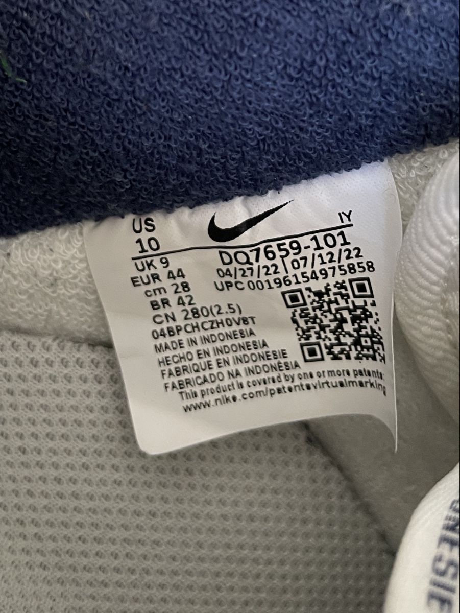 Nike Scarpe da uomo: Sneaker Nike Air Force blau-weiss – Nuovo (secondo la descrizione) da Oberrieden venduto da sardi03 5