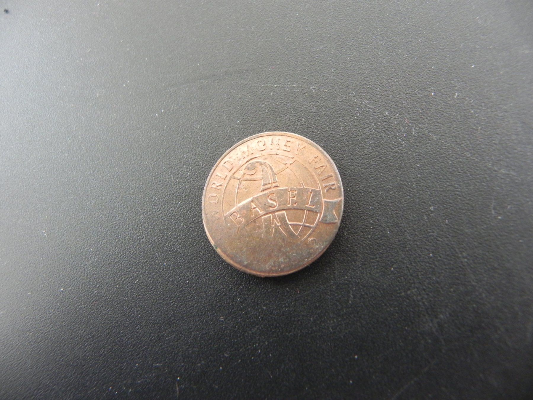 Medaillen: Jeton World Money Fair Basel 2002 – Gebraucht aus Biel/Bienne von Gogolozi
