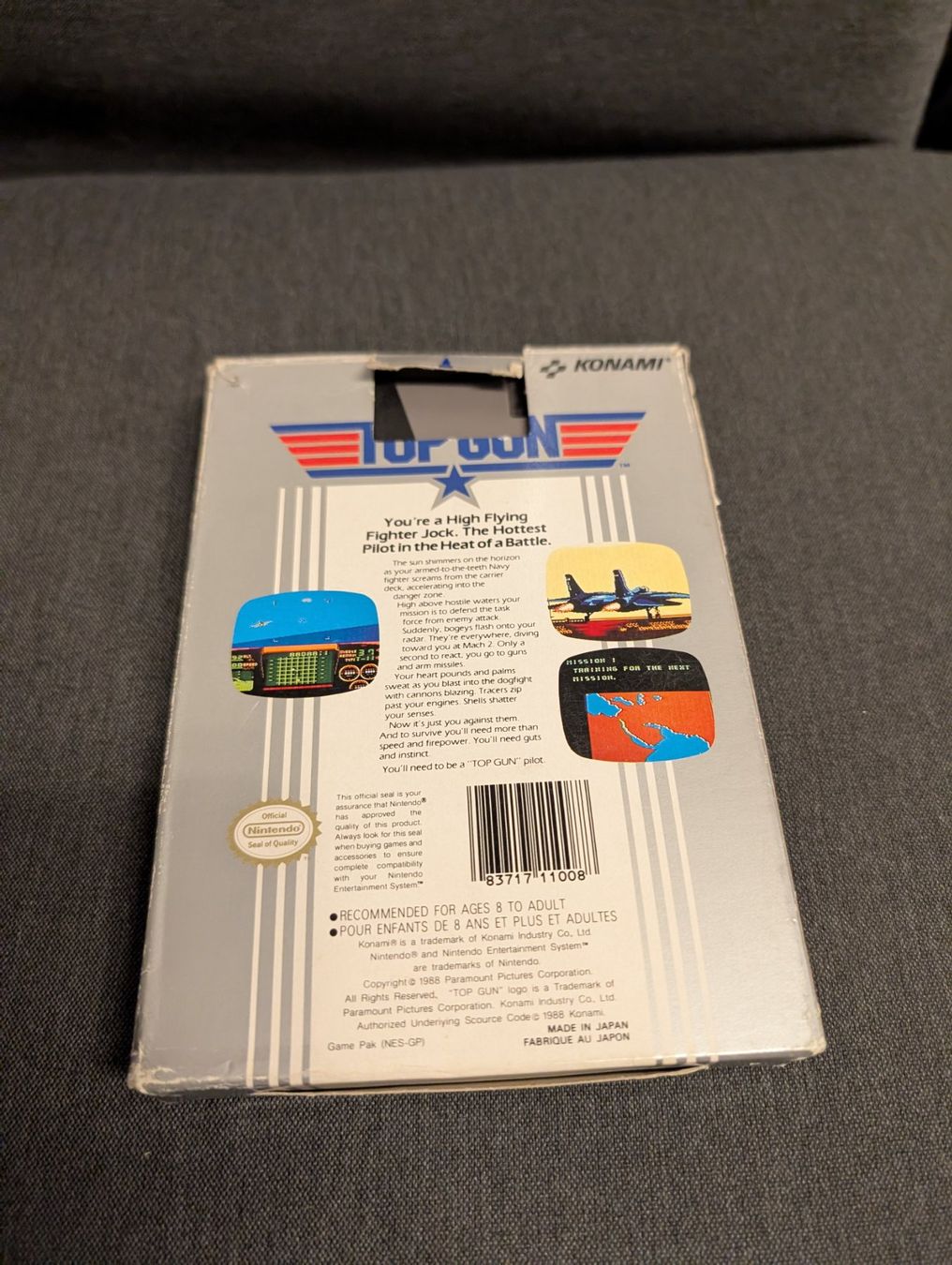 Spiele: Top gun NES – Gebraucht aus Giubiasco von Tici__nerd_Giubiasco 1